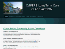 Tablet Screenshot of calpersclassactionlawsuit.com